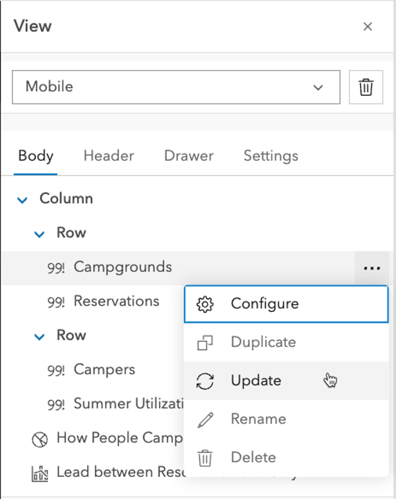 Update Element