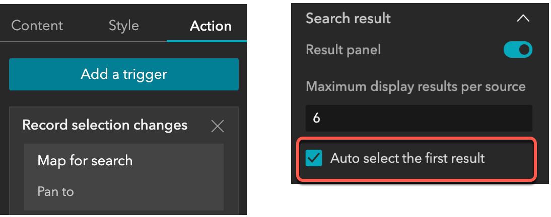 Steps to search features without filtering layers