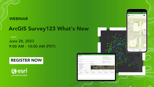 Survey123 Webinar on June 28 2023