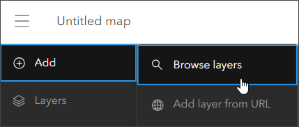 Browse layers