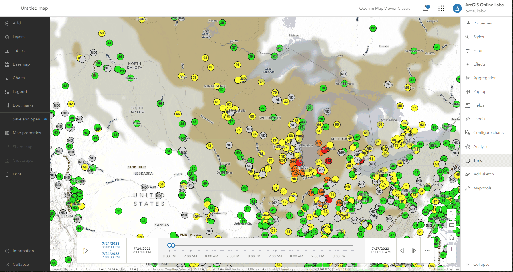 Canadian wildfire smoke map Canadian wildfire smoke map