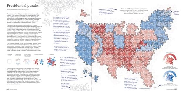 Escher cartogram Escher cartogram
