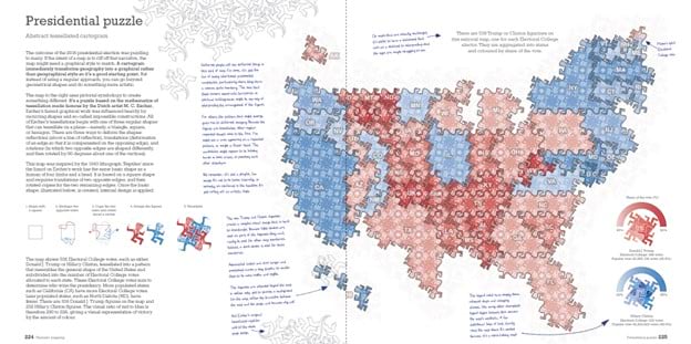 Escher cartogram