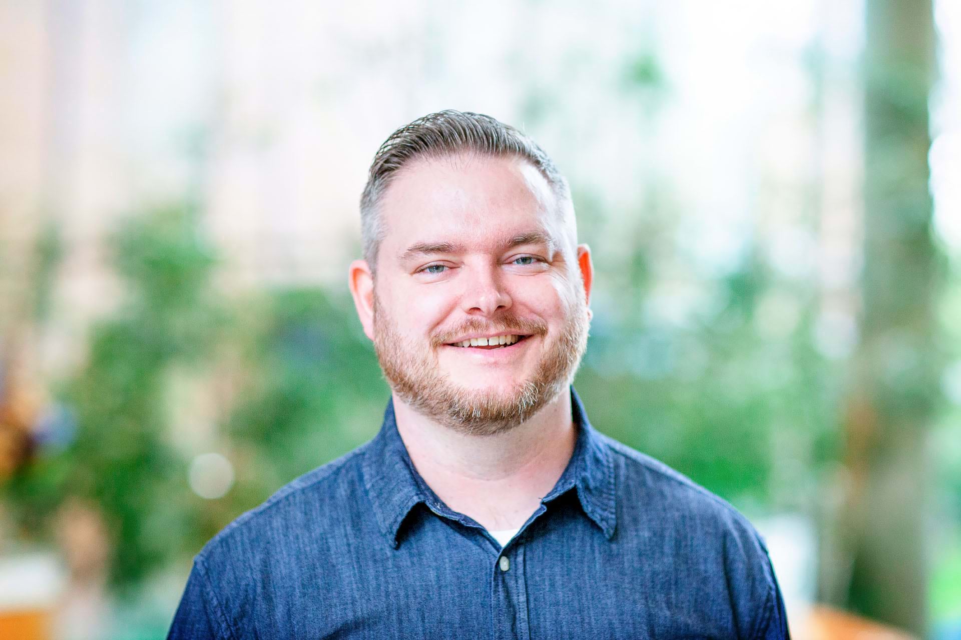 A portrait photo of Joshua Stevens, the subject of this interview.