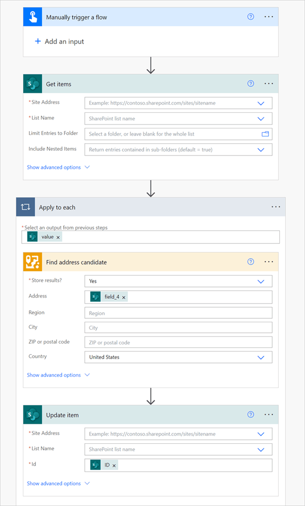 Entire SharePoint Locate Workflow template