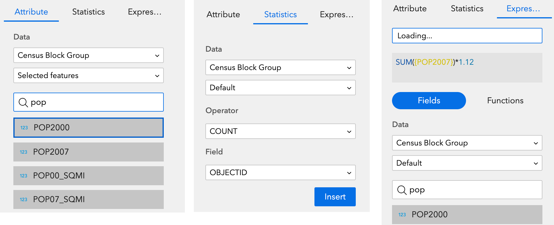 SQLExpressionBuilder component SQLExpressionBuilder component