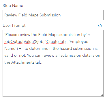 Workflow Manager manual step with Arcade