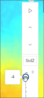 Z dimension slider Z dimension slider