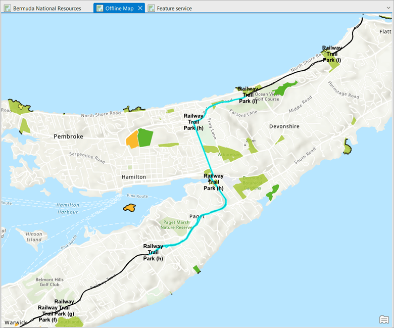 Trail H extension completed