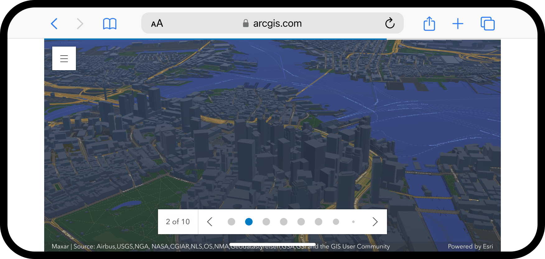 Scene Viewer Presentation Mode works on landscape mode of mobile devices Scene Viewer Presentation Mode works on landscape mode of mobile devices