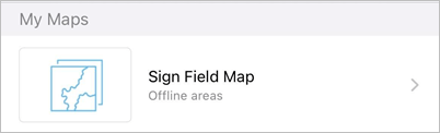 Sign Field Map card