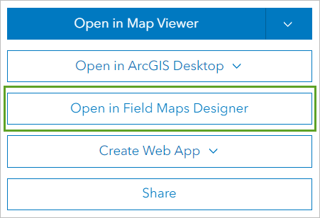 Open in Field Maps Designer Open in Field Maps Designer