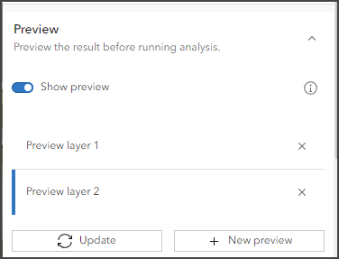 Preview results of raster function Preview results of raster function