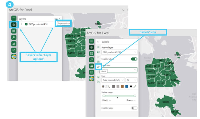 Esri Demographics, ArcGIS for Excel