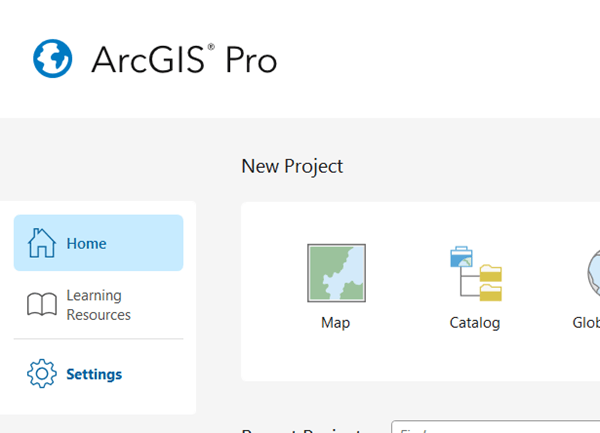 ArcGIS Pro Settings