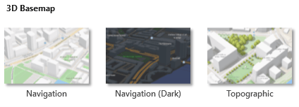 3D basemaps 3D basemaps