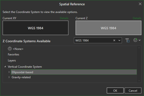 Define the image coordinate system