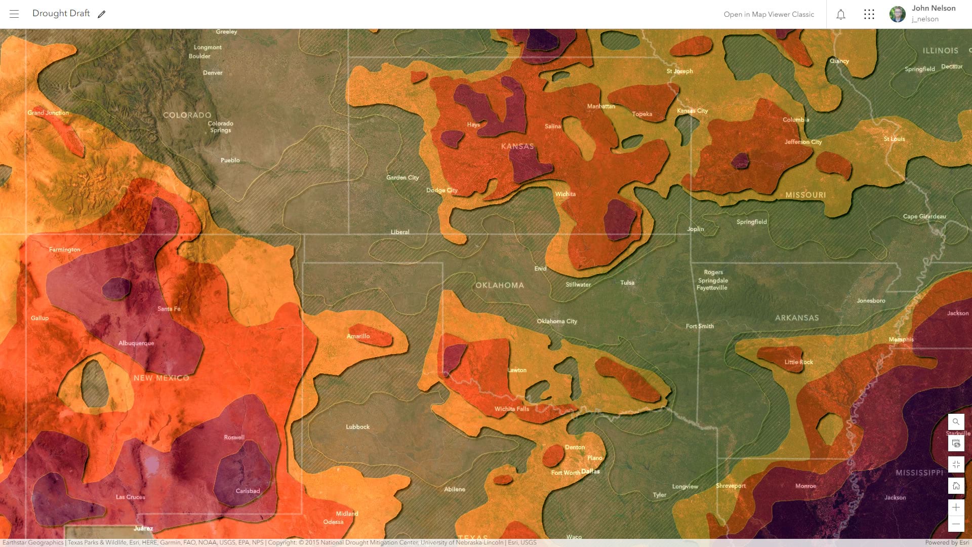 A tonally neutral imagery basemap affords a better visual foundation for thematic data. A tonally neutral imagery basemap affords a better visual foundation for thematic data.