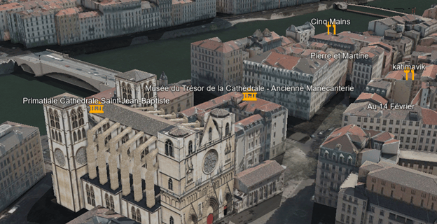 Relative to scene elevation mode Relative to scene elevation mode