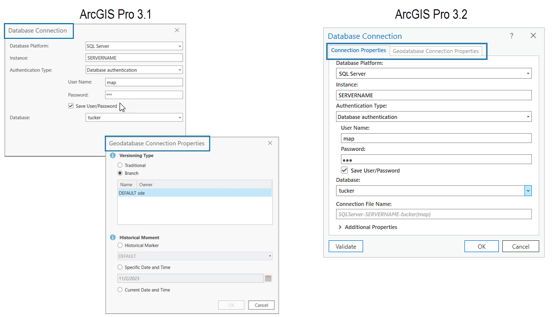 ArcGIS Pro 3.1 vs. ArcGIS Pro 3.2