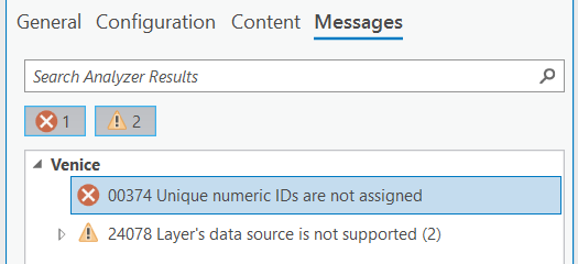 Analyzer error 00374: Unique numeric IDs are not assigned Analyzer error 00374: Unique numeric IDs are not assigned
