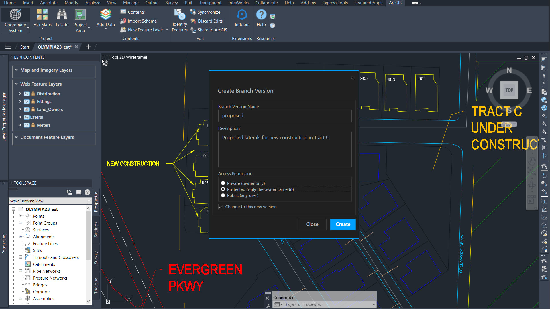 ArcGIS for AutoCAD 430: Giải pháp tích hợp mạnh mẽ giữa GIS và AutoCAD