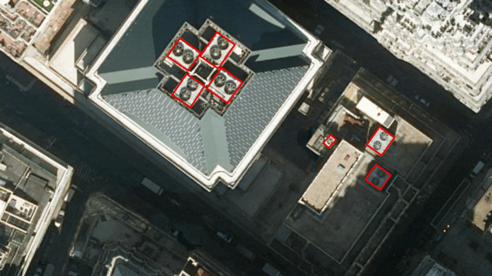 Cooling Tower Detection using High Resolution (4-15 centimeters) Imagery
