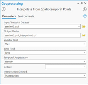 Interpolation tool interface