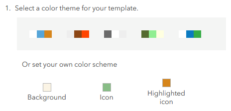 Set icon color