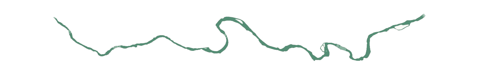 A green custom braided separator from the Caught in the Middle story
