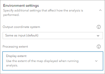 Environment settings in Calculate Composite Index