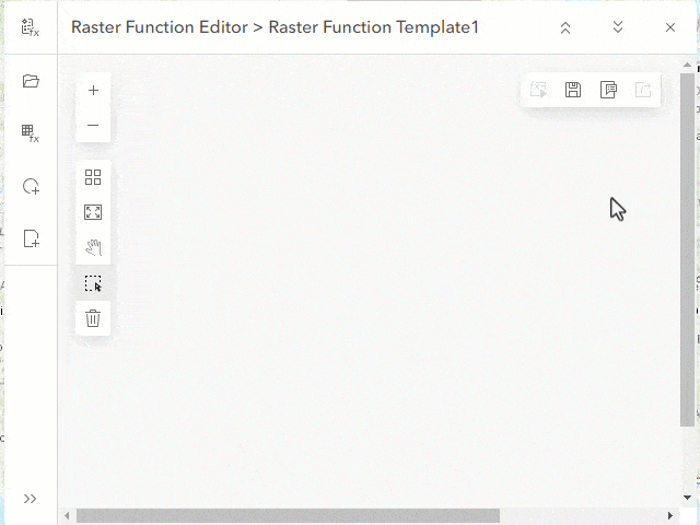 Raster function editor creation