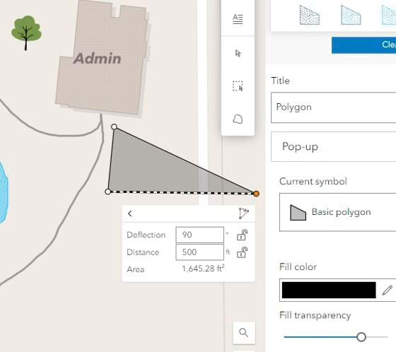 Image illustrating how to set editing constraints while Drawing a feature in sketch