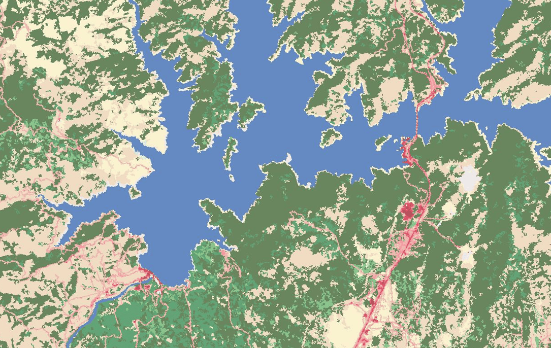 USA NLCD Landcover imagery layer