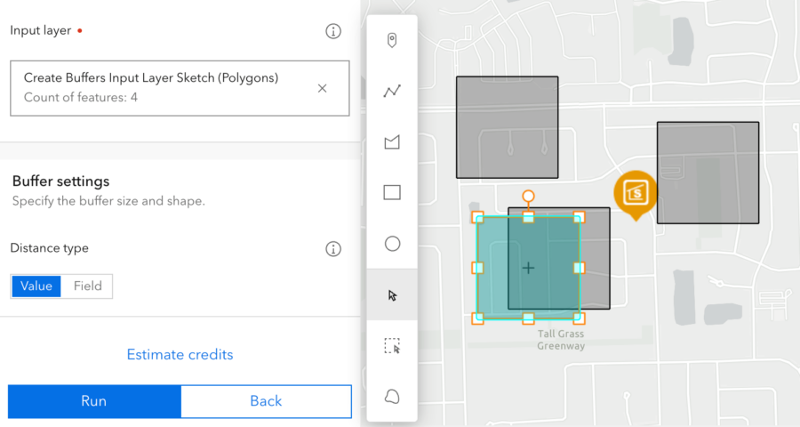 Drawing as input features