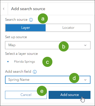 Add search source