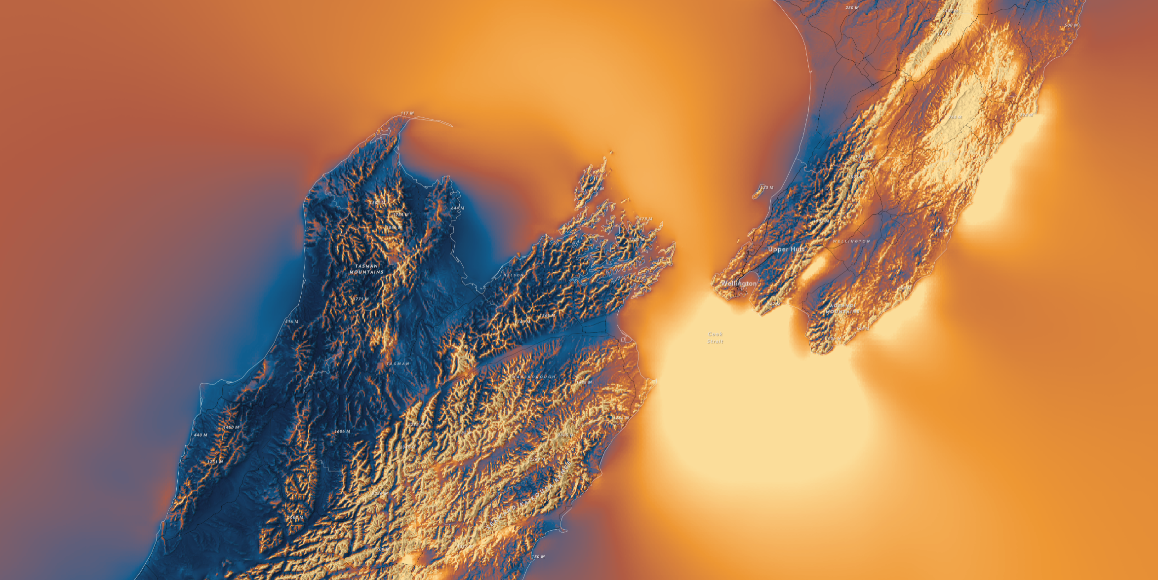 Power Density at 100 meters near Wellington, New Zealand. Power Density at 100 meters near Wellington, New Zealand.