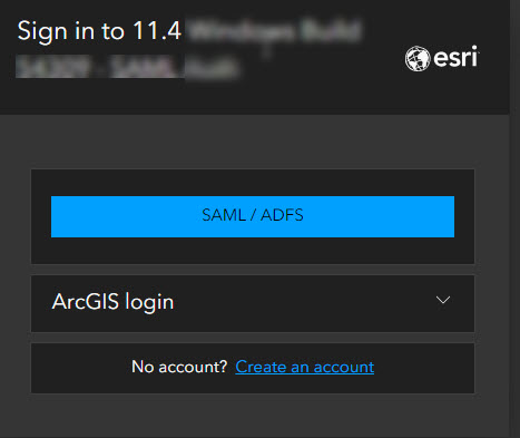 SAML Login Window SAML Login Window