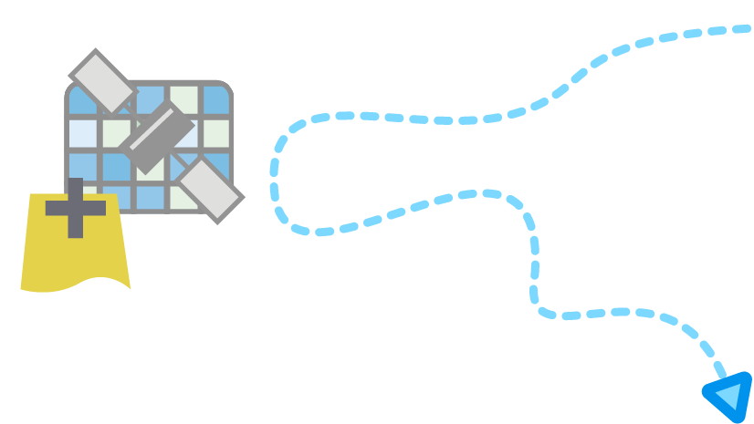 SAR icon and path SAR icon and path