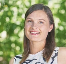 A head shot of Virginia Zaunbrecher in front of a leafy green background. A head shot of Virginia Zaunbrecher in front of a leafy green background.