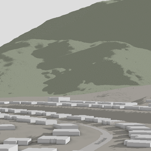 Shadows disabled on terrain and buildings Shadows disabled on terrain and buildings
