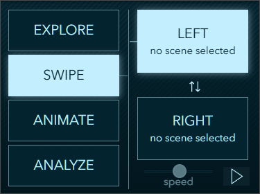 Swipe mode Swipe mode