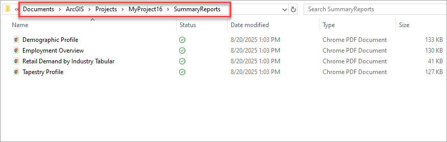 Infographics created using local data