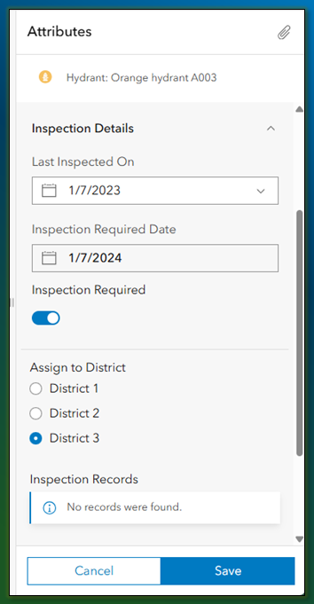 Make the most of forms with different input types, Arcade expressions, related record editing, and more. Make the most of forms with different input types, Arcade expressions, related record editing, and more.