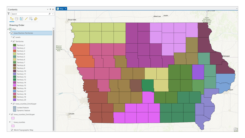 What is territory design in ArcGIS Business Analyst Pro?