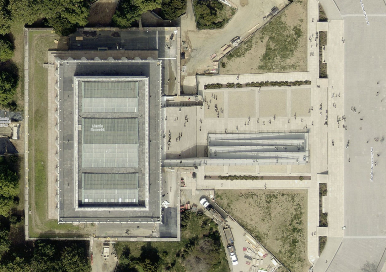 aerial image of aerial memorial