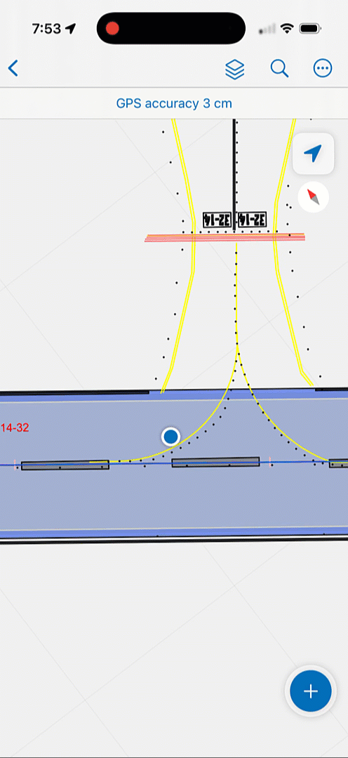 Compare current elevation against a design surface. Compare current elevation against a design surface.