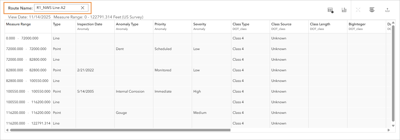 A screenshot highlighting the search box in the Dynamic Segmentation widget.
