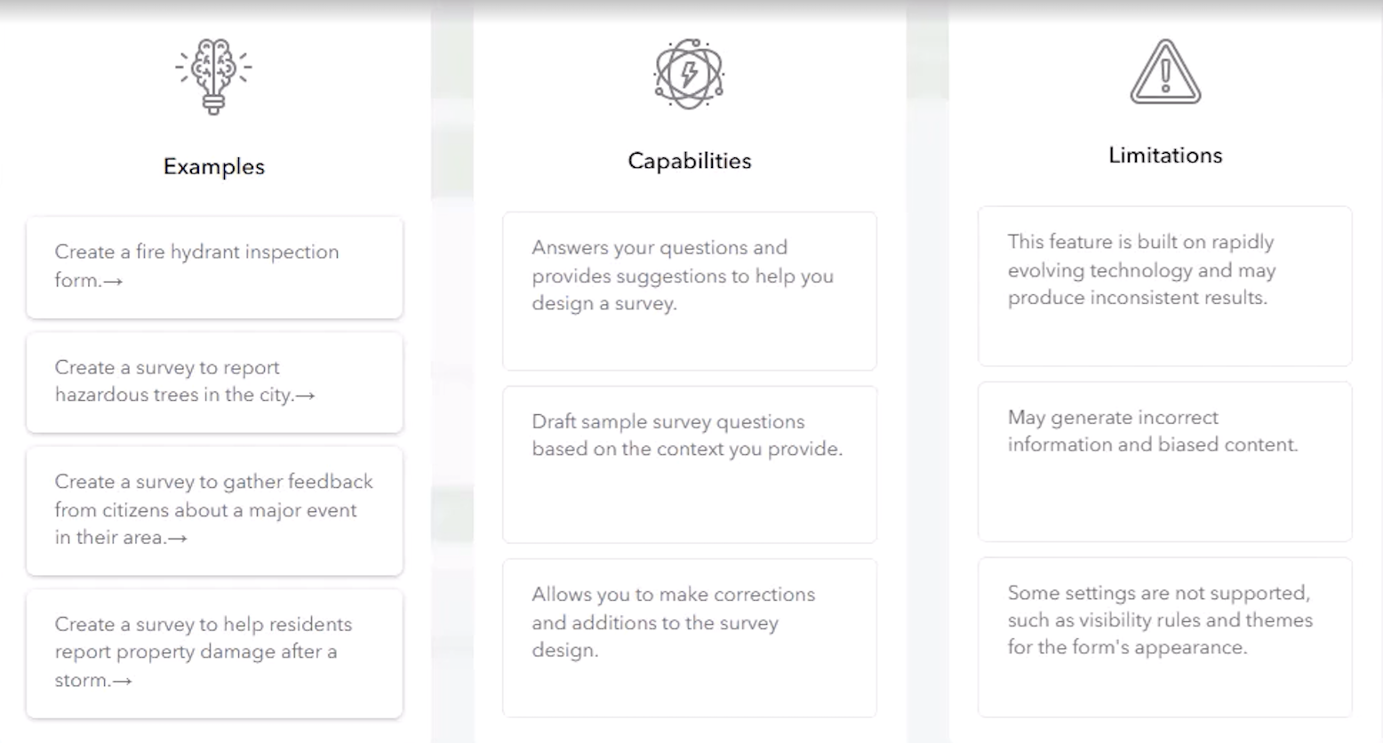 Capacidades del asistente Capacidades del asistente