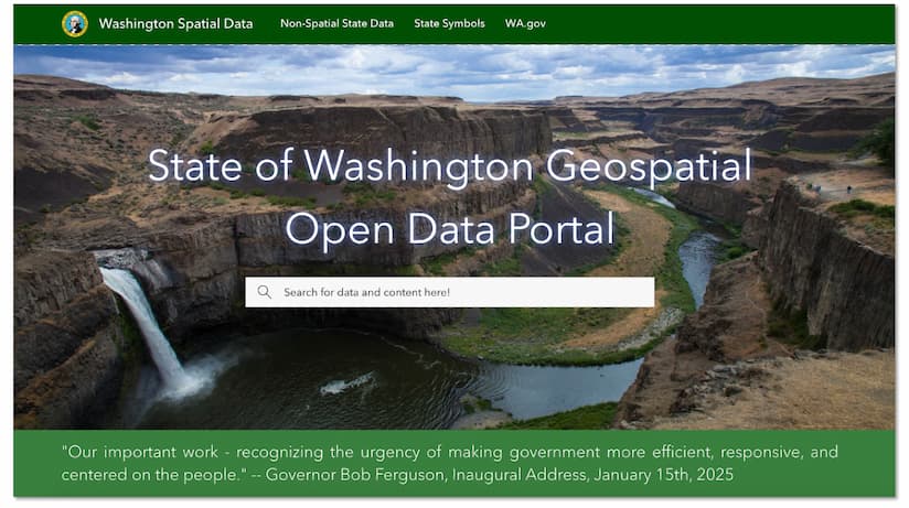 Washington Geospatial Open Data Portal